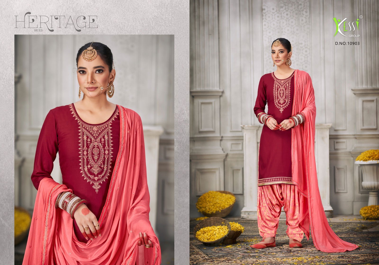 Kessi Shangar By Patiala House 22 Punjabi Dress Material Catalog
